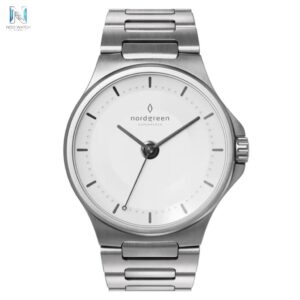 Guardian Silver White Dial Automatic with Silver H-Link Watch Strap