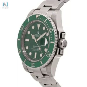 Authentic Men's Rolex Hulk Submariner Date Green Dial Luxury Dive Watch 2